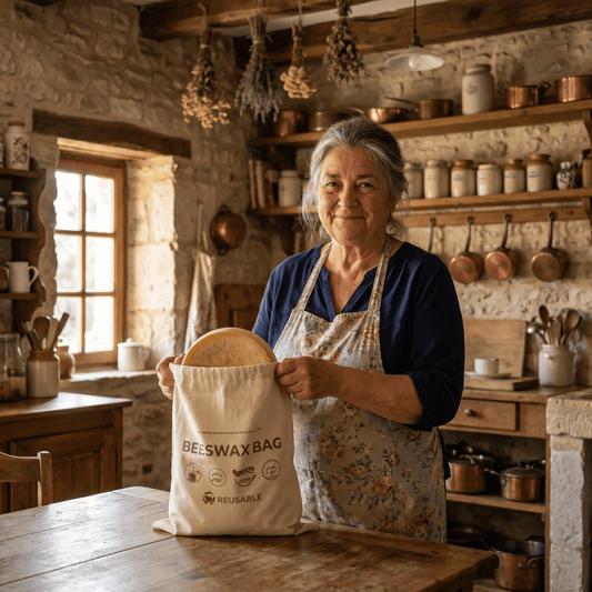 Melina 100% Cotton-Beeswax Cheese Bags